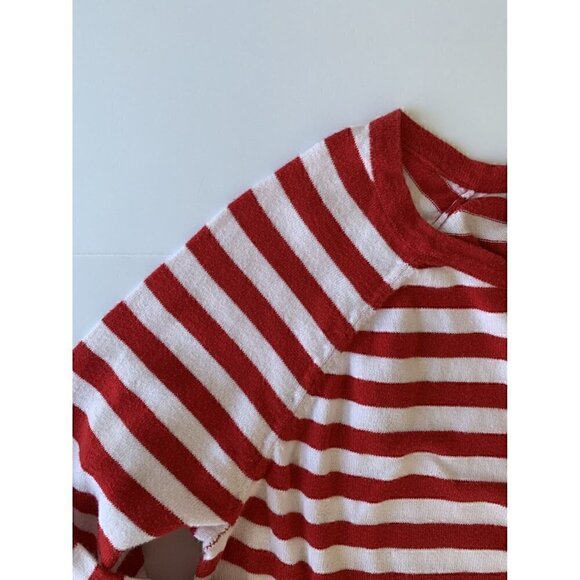 Forever 21 striped cotton sweater, size junior M - Picture 3 of 7